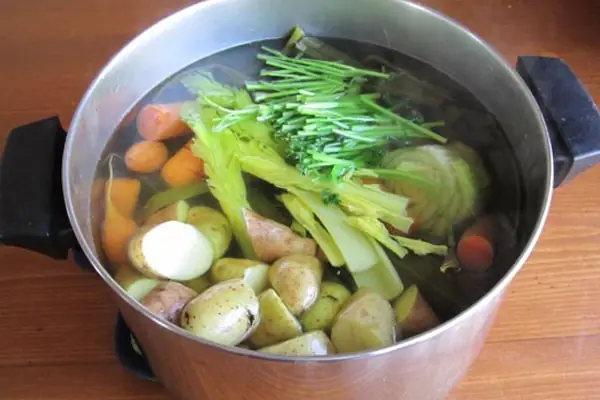 Cách Làm Nước Dùng Dashi Rau Củ