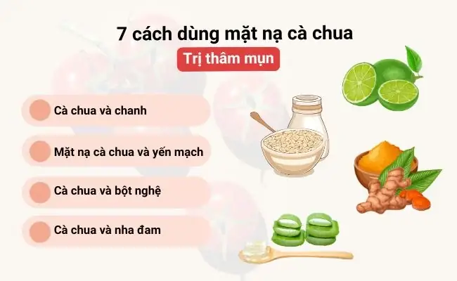 Cách Làm Nước Ép Cà Chua Trị Mụn