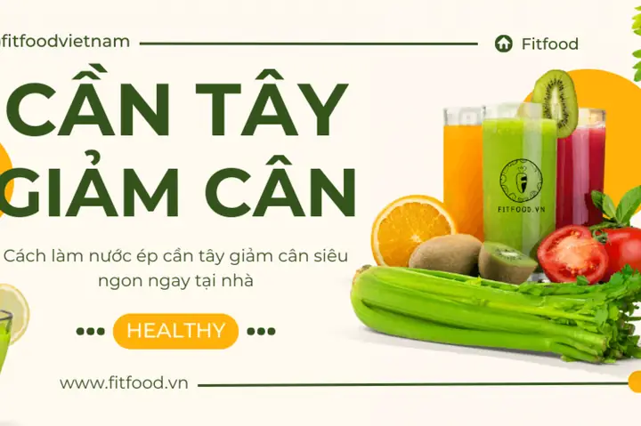 Cách Làm Nước Ép Cần Tây Giảm Béo
