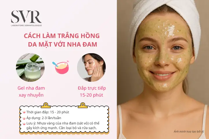 Cách Làm Nước Hoa Hồng Từ Nha Đam