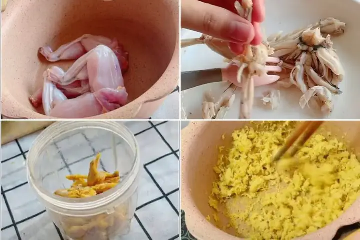 Cách Làm Ruốc Ếch Cho Bé Ăn Dặm