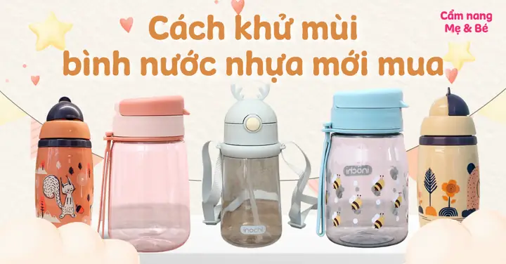 Cách Làm Sạch Bình Nước Nhựa