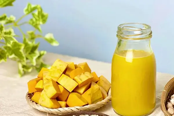 Cách Làm Sữa Bí Đỏ Không Cần Sữa Tươi