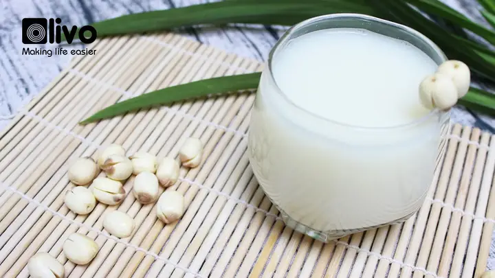 Cách Làm Sữa Hạt Sen Khô Cho Bé