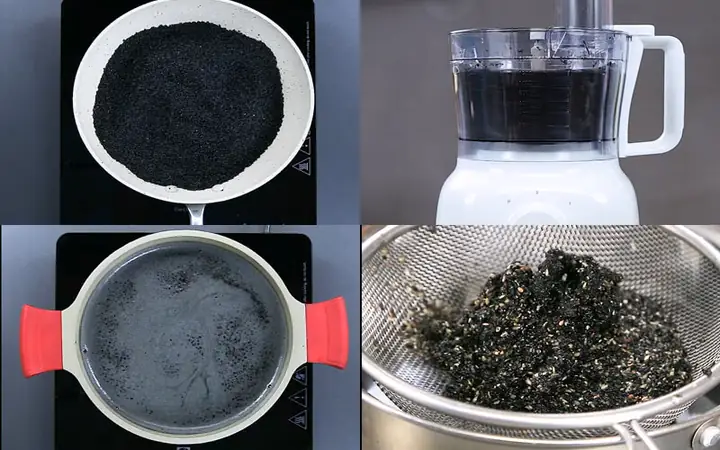 Cách Làm Sữa Mè Đen Cho Bà Bầu
