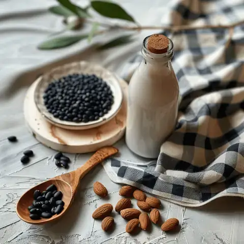 Cách Làm Sữa Óc Chó Mè Đen