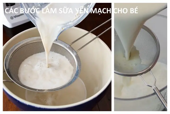 Cách Làm Sữa Yến Mạch Cho Bé