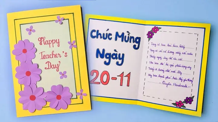 Cách Làm Thiệp Đơn Giản Ngày 20 11
