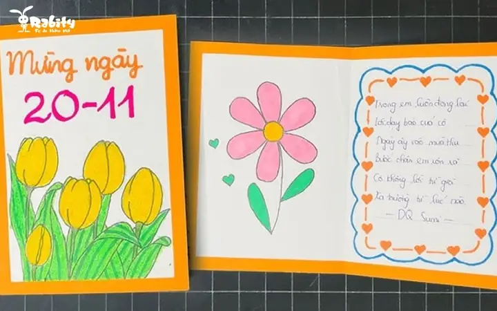 Cách Làm Thiệp Đơn Giản Ngày 20 11