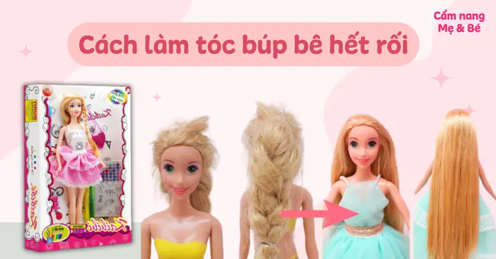 Cách Làm Tóc Búp Bê Bằng Chỉ