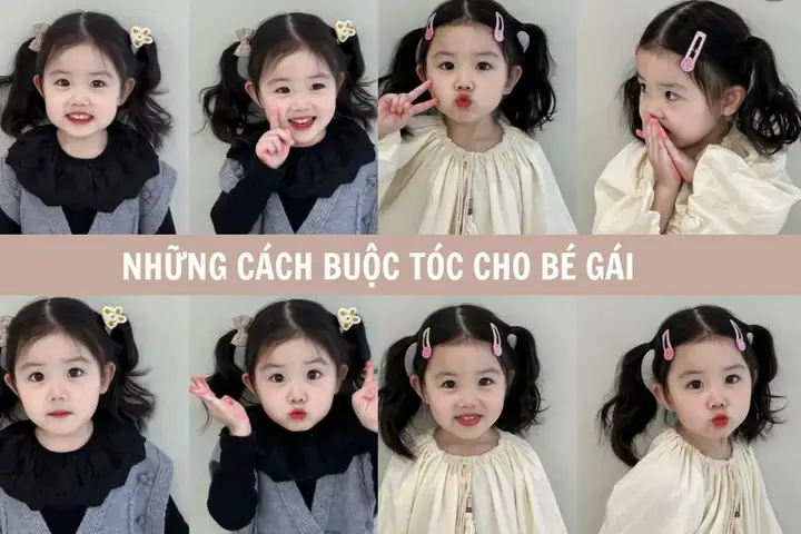 Cách Làm Tóc Đẹp Cho Bé Gái