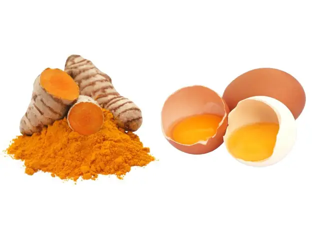 Cách Làm Trắng Da Bằng Bột Nghệ Và Trứng Gà