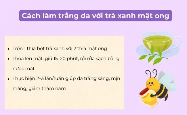 Cách Làm Trắng Da Hết Nám