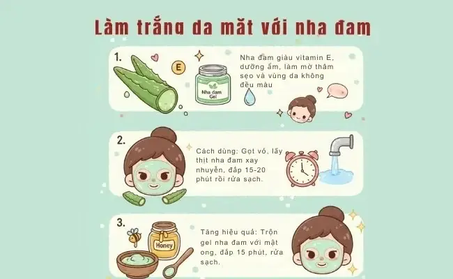 Cách Làm Trắng Da Hết Nám