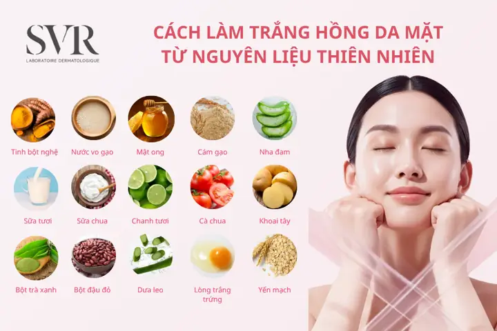 Cách Làm Trắng Da Mặt Tự Nhiên Đơn Giản