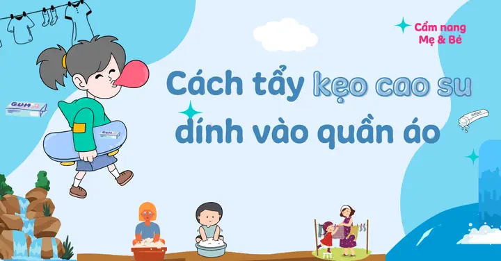 Cách Lấy Kẹo Cao Su Ra Khỏi Áo