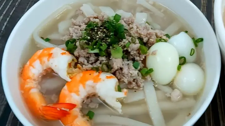 Cách Nấu Bánh Canh Tôm Cho Bé