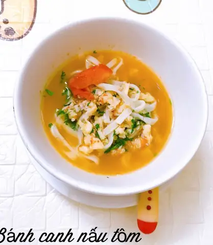 Cách Nấu Bánh Canh Tôm Cho Bé