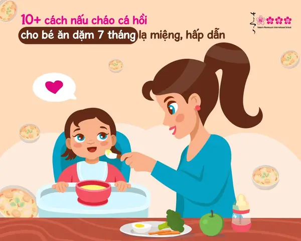 Cách Nấu Bột Cá Hồi Cho Trẻ 6 Tháng