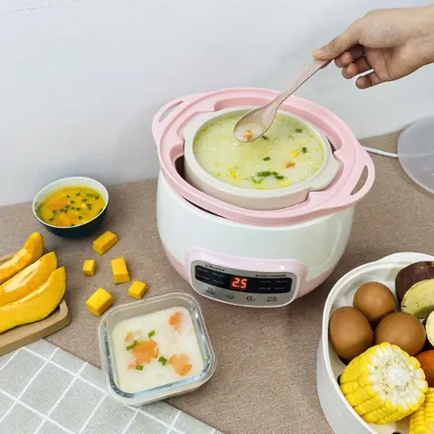 Cách Nấu Cháo Ăn Dặm Bằng Nồi Nấu Cháo Chậm