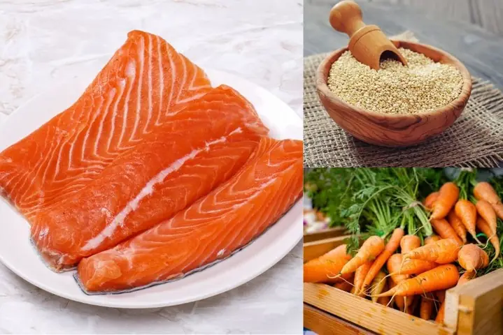 Cách Nấu Cháo Cá Hồi Cà Rốt Cho Bé