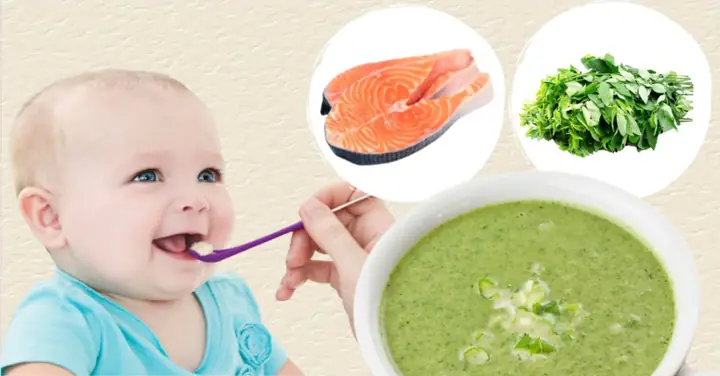 Cách Nấu Cháo Cá Hồi Rau Ngót Cho Bé