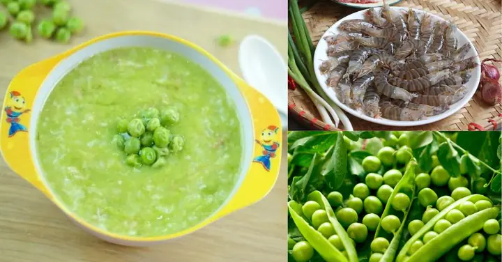 Cách Nấu Cháo Đậu Hà Lan Cho Bé