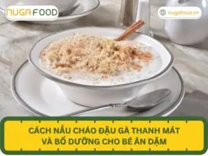 Cách Nấu Cháo Đậu Nành Cho Bé