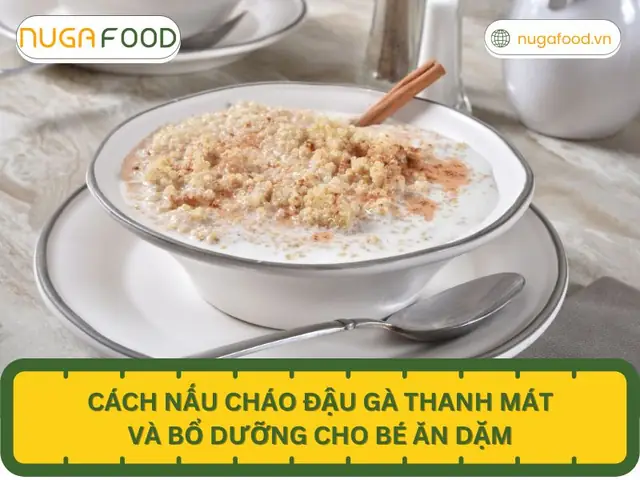 Cách Nấu Cháo Đậu Nành Cho Bé