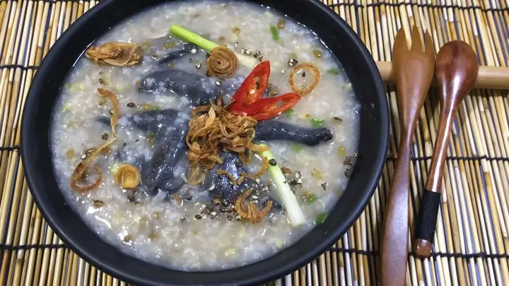 Cách Nấu Cháo Gà Ác Đậu Xanh Cho Bé