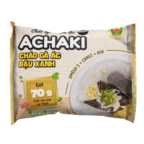 Cách Nấu Cháo Gà Ác Đậu Xanh Cho Bé