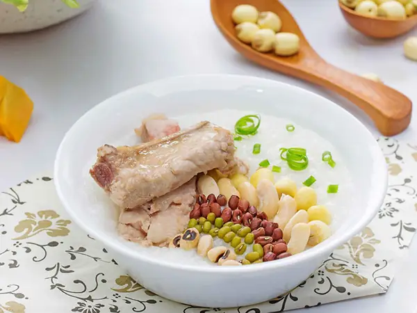Cách Nấu Cháo Sườn Non Ngũ Cốc