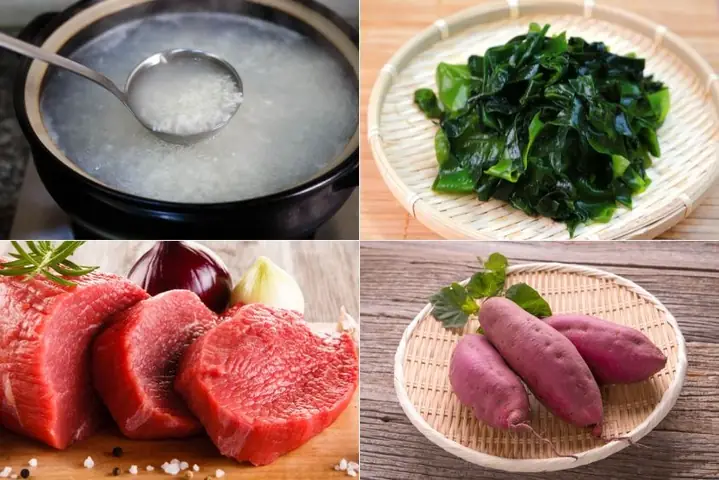 Cách Nấu Cháo Thịt Bò Rong Biển Cho Bé