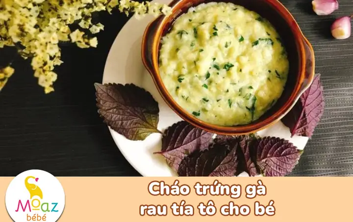 Cách Nấu Cháo Tía Tô Cho Bé
