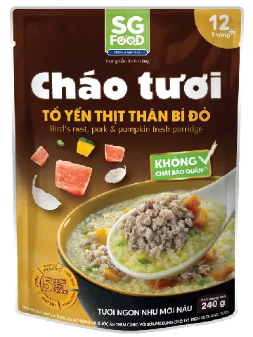 Cách Nấu Cháo Tổ Yến Bí Đỏ Cách Nấu Cháo Tổ Yến Bí Đỏ