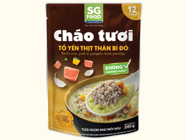 Cách Nấu Cháo Tổ Yến Bí Đỏ Cách Nấu Cháo Tổ Yến Bí Đỏ