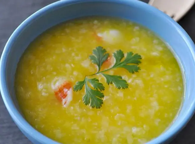 Cách Nấu Cháo Tôm Bí Đỏ Cho Bé 7 Tháng