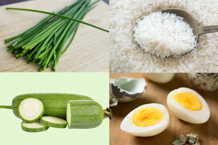Cách Nấu Cháo Trứng Lá Hẹ Cho Bé