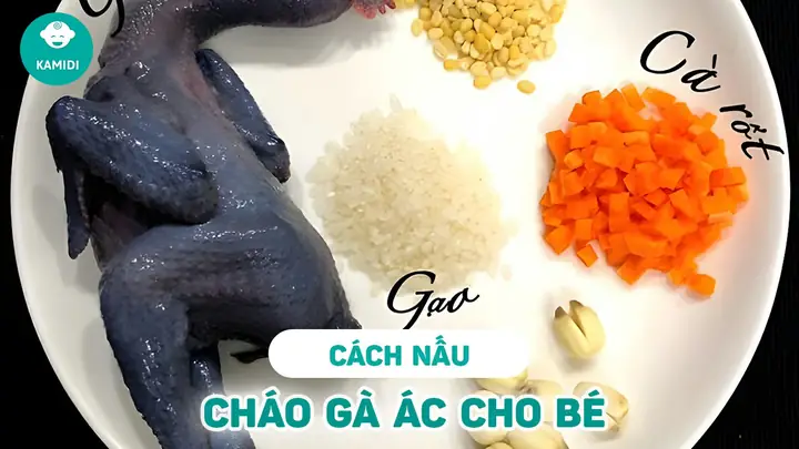 Cách Nấu Gà Ác Cho Bé