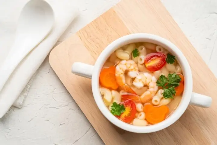 Cách Nấu Mì Tôm Cho Bé
