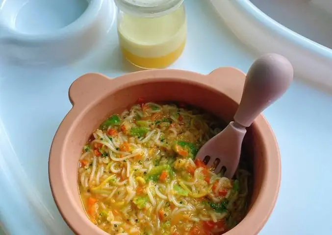 Cách Nấu Mì Tôm Cho Bé