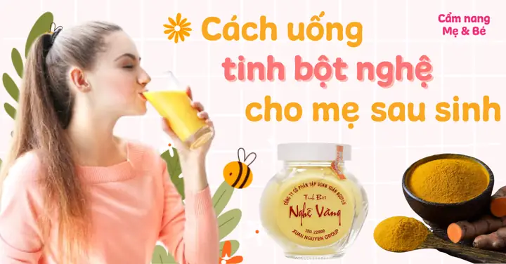 Cách Nấu Nước Nghệ Uống Sau Sinh