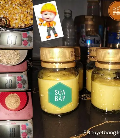 Cách Nấu Sữa Bắp Cho Bé Ăn Dặm