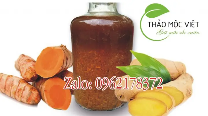 Cách Ngâm Rượu Hạt Gấc Gừng Nghệ