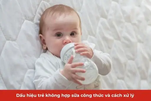Cách Nhận Biết Bé Không Hợp Sữa