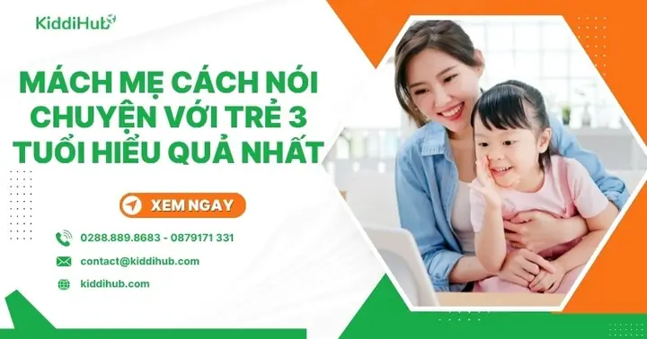 Cách Nói Chuyện Với Trẻ 3 Tuổi