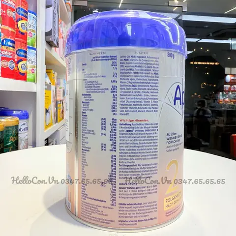 Cách Pha Sữa Aptamil Bạc Số 2 Của Đức