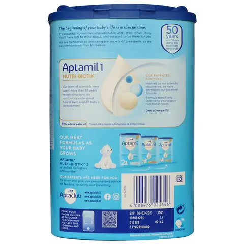 Cách Pha Sữa Aptamil Đức Số 2 Hộp Giấy
