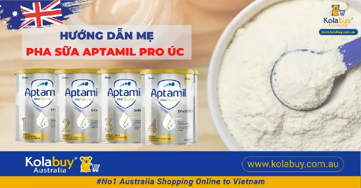Cách Pha Sữa Aptamil Số 1 Của Úc