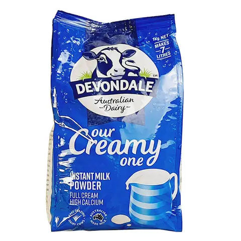 Cách Pha Sữa Bột Nguyên Kem Devondale